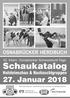 Schaukatalog. 27. Januar 2018 OSNABRÜCKER HERDBUCH. Holsteinschau & Nachzuchtgruppen. 42. Intern. Osnabrücker Schwarzbunt-Tage