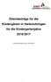 Elternbeiträge für die Kindergärten in Herbrechtingen für die Kindergartenjahre 2016/2017. (Gemeinderatssitzung am )