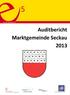 Auditbericht Marktgemeinde Seckau 2013
