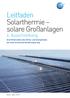 Leitfaden Solarthermie solare Großanlagen