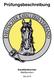 Prüfungsbeschreibung