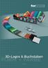 3D-Logos & Buchstaben FORM + FARBE