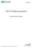 FB-II Feldbussystem. Produktinformation