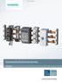 Siemens AG Sammelschienensysteme SENTRON. Projektierungshandbuch Ausgabe 10/2015. siemens.de/lowvoltage