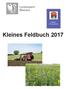 Kleines Feldbuch 2017
