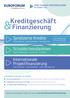 Kreditgeschäft. Syndizierte Kredite STRUKTURIERUNG RISIKOSTEUERUNG DOKUMENTATION. Schuldscheindarlehen HERAUSFORDERUNGEN FALLSTRICKE LÖSUNGEN