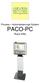Prozess Automatisierungs-System PACO-PC Kurz-Info