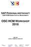 OSC HCM WORKSHOP 2018
