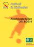 Fußball in Südbaden. Abschlusstabellen 2015/2016.