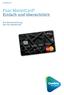 Fnac MasterCard Einfach und übersichtlich