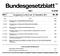 Bundesgesetzblatt. Teil I. Ausgegeben zu Bonn am 15. Dezember Inhalt