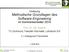 Vorlesung Methodische Grundlagen des Software-Engineering im Sommersemester 2014