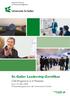 St. Galler Leadership-Zertifikat. CAS-Programm in 4 Modulen. Start: 12. März 2018 Weiterbildungszentrum der Universität St. Gallen