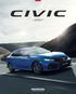CHARAKTER ZEIGEN. Grundlegend überarbeitet verkörpern die neuen Civic Modelle mit i-dtec -Dieselmotoren unser Streben nach technischer Perfektion.
