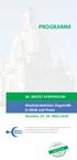 PROGRAMM 26. BASTEI-SYMPOSIUM. Muskuloskelettale Diagnostik in Klinik und Praxis Dresden, März CME Punkte