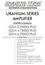 URANIUM-SERIES AMPLIFIER