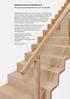 BauBuche Paneel und BauBuche Q Die neuen Laubholzplatten für den Treppenbau