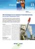 News. Chemie. ISM-Technologie für die lückenlose Prozessüberwachung bei der Nalco-Deutschland GmbH. Perspektiven in der Prozessanalytik INGOLD