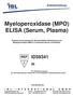 Myeloperoxidase (MPO) ELISA (Serum, Plasma)