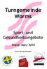 Turngemeinde Worms. Sport- und Gesundheitsangebote. Stand: März Unsere Auszeichnungen: