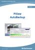 Installation und Konfiguration. Deutsch. PView AutoBackup. Rev /