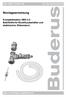 Montageanweisung. Komplettstation DBS 2.3 Befüllhilfe für Rückflussbehälter und elektrischer Widerstand /2001 DE Für das Fachhandwerk