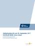 Halbjahresbericht zum 30. September 2017 KASSELER BANK Union Select