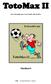 TotoMax II. Handbuch. Verlag Rolf Speidel - Inzigkofen - 1 -