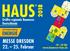 HAUS. MESSE DRESDEN Februar. Größte regionale Baumesse. Deutschlands Uhr