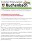 Stellungnahme des Gemeinderates zur momentanen Situation in Buchenbach