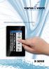 Bedienungsanleitung Touch Control. X-Serie