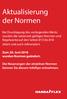 Aktualisierung der Normen