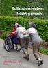 Rollstuhlschieben leicht gemacht