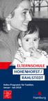ELTERNSCHULE HOHENHORST / RAHLSTEDT