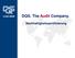 DQS. The Audit Company. Nachhaltigkeitszertifizierung