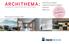 ARCHITHEMA: Preise und Leistungen 2018 DAS IDEALE HEIM UMBAUEN+RENOVIEREN ATRIUM SPECIALS. Publikationen im Bereich Wohnen und Architektur