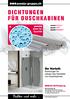DICHTUNGEN FÜR DUSCHK ABINEN