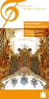 Internationale Orgelkonzerte 2017 Internationale Orgelkonzerte auf der Gabler-Orgel in der Basilika Weingarten