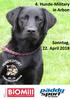 4. Hunde-Military in Arbon. Sonntag, 22. April Hauptsponsoren: Jahres-