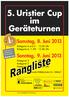 5. Uristier Cup im Geräteturnen Samstag/Sonntag, 8./9. Juni 2013 Turnhalle der Kantonalen Mittelschule Uri, 6460 Altdorf