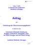 Gew I, Lech im Bereich des Landkreises Weilheim-Schongau. Antrag. auf. Festsetzung des Überschwemmungsgebietes. im Bereich der