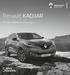 Renault KADJAR. Preise und Ausstattungen. Gültig ab 1. Juni 2016 Ersetzt die Preisliste vom 1. März 2016