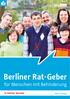 Landesamt 2015/2016. Berliner Rat-Geber. für Menschen mit Behinderung. In leichter Sprache Jahrgang