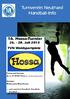 16. Hossa-Turnier Juli 2013 TVN Waldsportplatz. Freitag und Samstag: ab ca Uhr Party (bis in die frühen Morgenstunden)