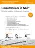 Umsatzsteuer in SAP. Wertvolles Anwender- und Customizing-Know-How