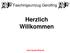 Herzlich Willkommen