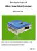 Benutzerhandbuch. Wind / Solar Hybrid Controller WWS20-48-N00