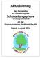 Aktualisierung des Konzeptes zur Umsetzung der Schulanfangsphase in der Fassung vom August 2012 an der Grundschule am Stadtpark Steglitz