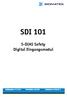 SDI 101 S-DIAS Safety Digital Eingangsmodul