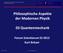 Philosophische Aspekte der Modernen Physik. 03 Quantenmechank